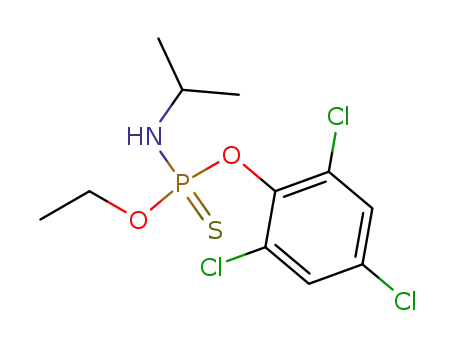 isopropyl-amidothiophosphoric acid <i>O</i>-ethyl ester-<i>O</i>'-(2,4,6-trichloro-phenyl ester)