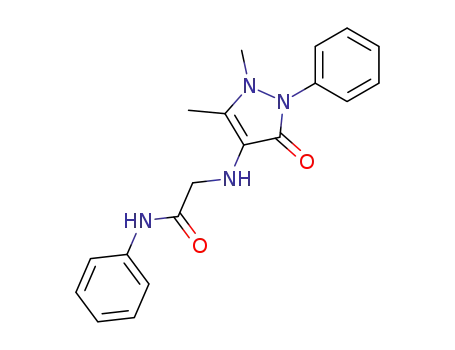<i>N</i>-(1,5-dimethyl-3-oxo-2-phenyl-2,3-dihydro-1<i>H</i>-pyrazol-4-yl)-glycin-anilide