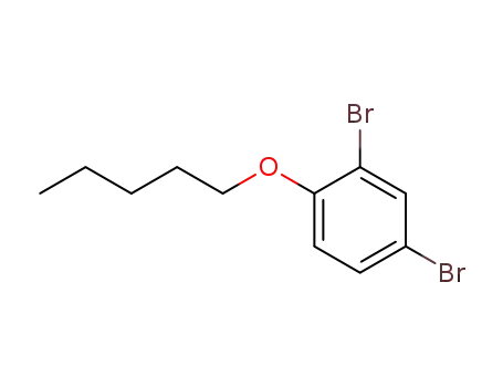 Benzene, 2,4-dibromo-1-(pentyloxy)-