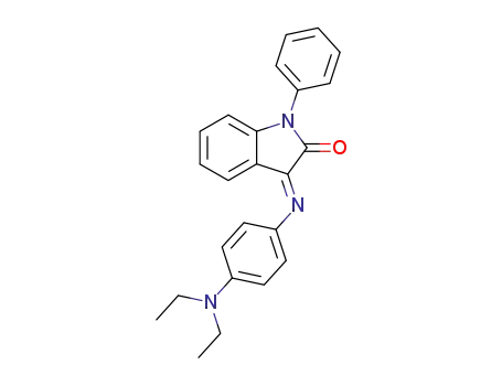 3-(4-diethylamino-phenylimino)-1-phenyl-indolin-2-one