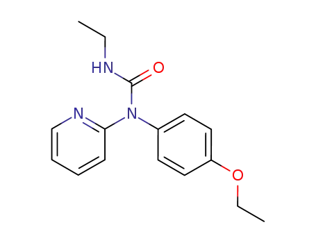 <i>N</i>-(4-ethoxy-phenyl)-<i>N</i>'-ethyl-<i>N</i>-[2]pyridyl-urea