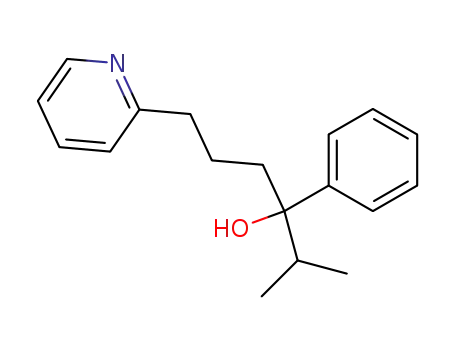 2-methyl-3-phenyl-6-[2]pyridyl-hexan-3-ol