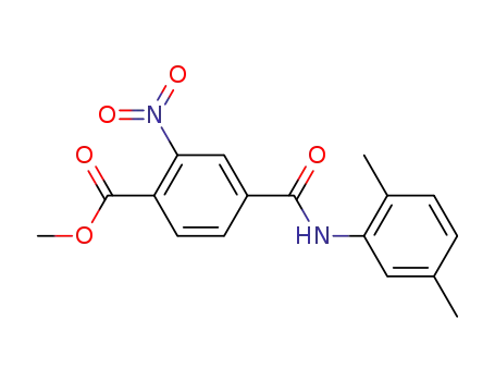 <i>N</i>-(2,5-dimethyl-phenyl)-2-nitro-terephthalamic acid methyl ester