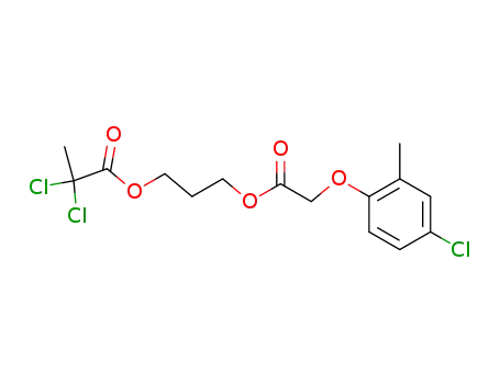 1-[(4-chloro-2-methyl-phenoxy)-acetoxy]-3-(2,2-dichloro-propionyloxy)-propane