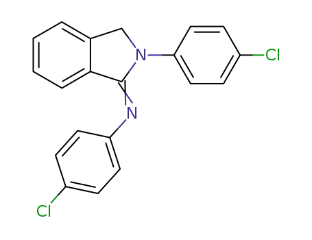 Benzenamine,
4-chloro-N-[2-(4-chlorophenyl)-2,3-dihydro-1H-isoindol-1-ylidene]-