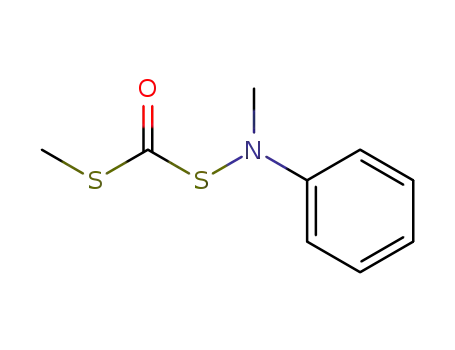 Benzenamine, N-methyl-N-[[(methylthio)carbonyl]thio]-