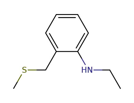 Benzenamine, N-ethyl-2-[(methylthio)methyl]-