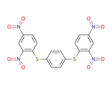 1,4-bis-(2,4-dinitro-phenylsulfanyl)-benzene