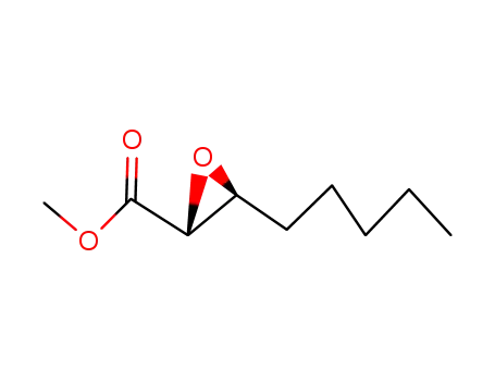 Molecular Structure of 100939-32-0 ((2S*,3R*)-methyl 2,3-epoxyoctanoate)