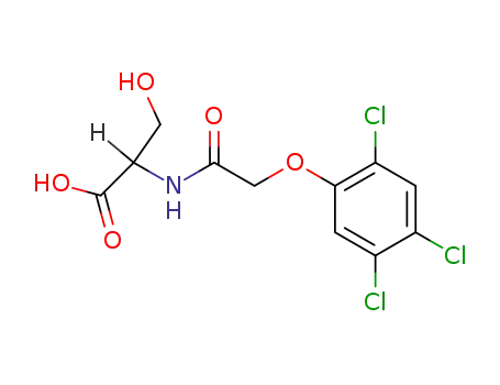 <i>N</i>-[(2,4,5-trichloro-phenoxy)-acetyl]-DL-serine