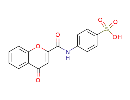 4-(4-oxo-4<i>H</i>-chromene-2-carbonylamino)-benzenesulfonic acid