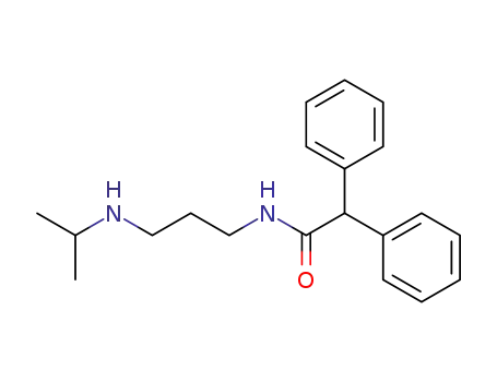 Molecular Structure of 109560-91-0 (diphenyl-acetic acid-(3-isopropylamino-propylamide))