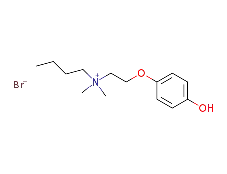 butyl-[2-(4-hydroxy-phenoxy)-ethyl]-dimethyl-ammonium; bromide