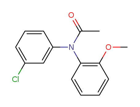 <i>N</i>-(3-chloro-phenyl)-<i>N</i>-(2-methoxy-phenyl)-acetamide