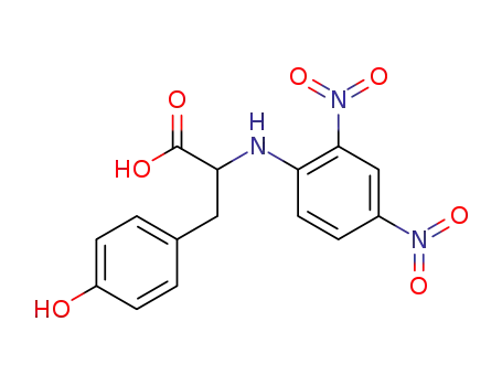 Molecular Structure of 113146-73-9 (DL-Tyrosine, N-(2,4-dinitrophenyl)-)
