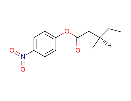 (<i>R</i>)-3-methyl-valeric acid-(4-nitro-phenyl ester)