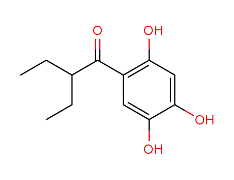 2-ethyl-1-(2,4,5-trihydroxy-phenyl)-butan-1-one
