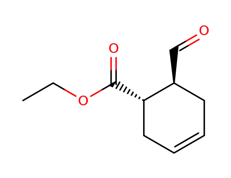 (+/-)-<i>trans</i>-6-formyl-cyclohex-3-enecarboxylic acid ethyl ester