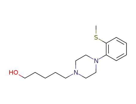 5-[4-(2-methylsulfanyl-phenyl)-piperazino]-pentan-1-ol