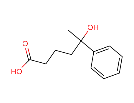 (+/-)-5-hydroxy-5-phenyl-hexanoic acid
