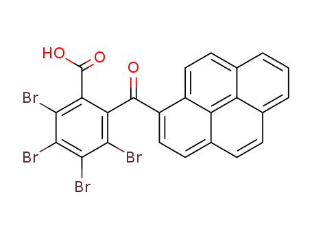 2,3,4,5-tetrabromo-6-(pyrene-1-carbonyl)-benzoic acid