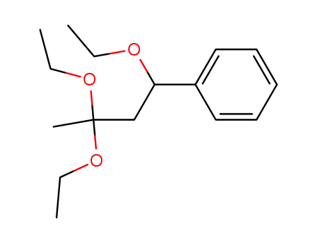Molecular Structure of 93154-72-4 (4-ethoxy-4-phenyl-butan-2-one-diethylacetal)