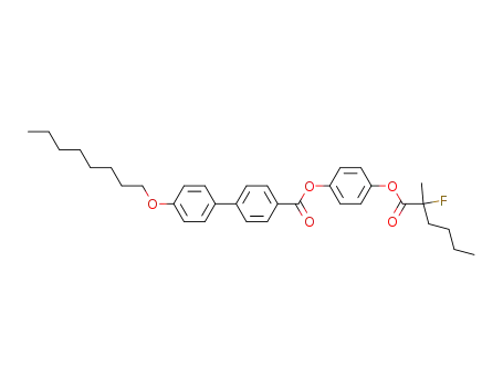 4'-Octyloxy-biphenyl-4-carboxylic acid 4-(2-fluoro-2-methyl-hexanoyloxy)-phenyl ester