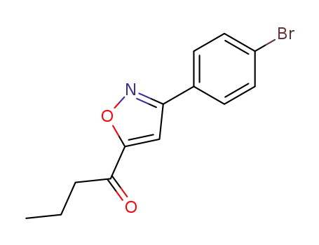1-[3-(4-bromo-phenyl)-isoxazol-5-yl]-butan-1-one