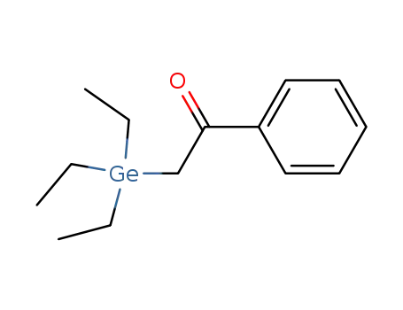 α-triethylgermylacetophenone