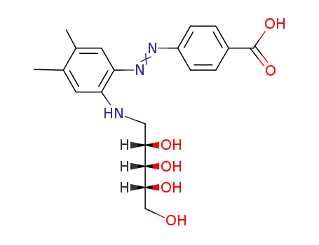 4-(4,5-dimethyl-2-D-ribitol-1-yl-phenylazo)-benzoic acid