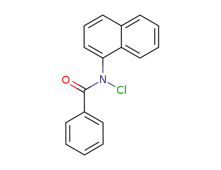 <i>N</i>-chloro-<i>N</i>-[1]naphthyl-benzamide