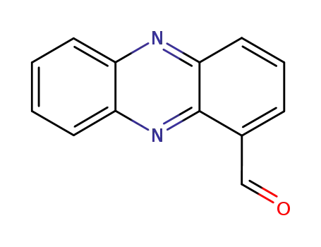 Molecular Structure of 1082-80-0 (1-Phenazinecarboxaldehyde)