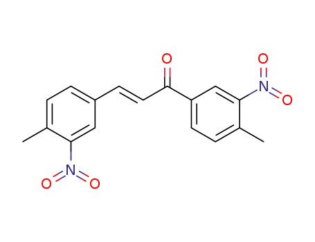 4,4'-dimethyl-3,3'-dinitro-<i>trans</i>-chalcone
