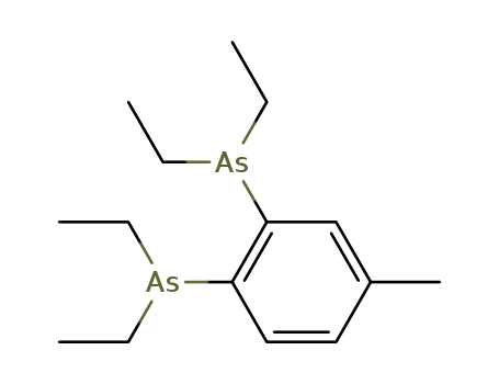 3,4-bis-diethylarsino-toluene
