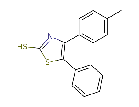 2-mercapto-4-p-methylphenyl-5-phenylthiazole