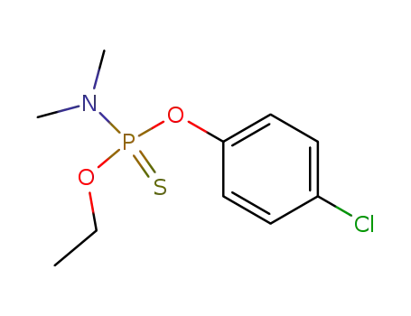 dimethyl-amidothiophosphoric acid <i>O</i>-ethyl ester-<i>O</i>'-(4-chloro-phenyl ester)