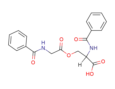<i>N</i>-benzoyl-<i>O</i>-hippuroyl-serine