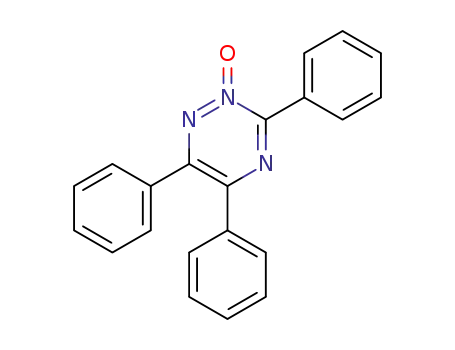Molecular Structure of 745-45-9 (1,2,4-Triazine, 3,5,6-triphenyl-, 2-oxide)