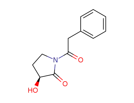 (S)-hydroxy-3 phenylacetyl-1 pyrrolidinone-2