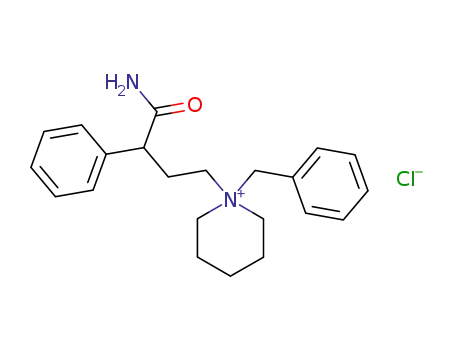 1-benzyl-1-(3-carbamoyl-3-phenyl-propyl)-piperidinium; chloride