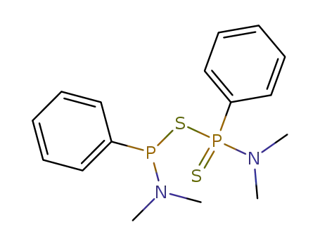 Dimethylamino(dimethylaminophenylthiophosphorylthio)phenylphosphin