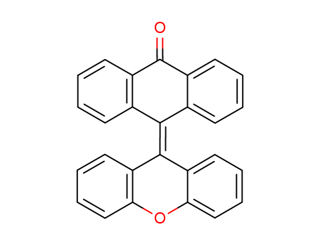 Molecular Structure of 16017-19-9 (9(10H)-Anthracenone, 10-(9H-xanthen-9-ylidene)-)