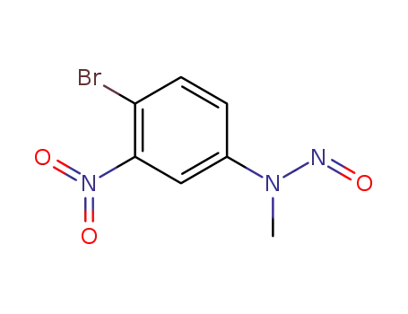 4-bromo-<i>N</i>-methyl-3-nitro-<i>N</i>-nitroso-aniline