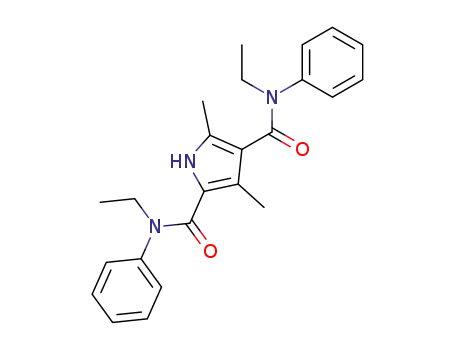 3,5-dimethyl-pyrrole-2,4-dicarboxylic acid bis-(<i>N</i>-ethyl-anilide)