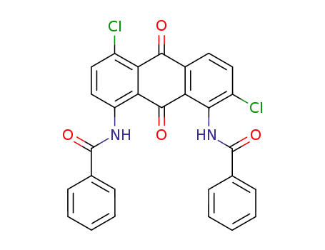 1,8-bis-benzoylamino-2,5-dichloro-anthraquinone