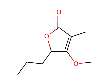 4-methoxy-3-methyl-5-propylfuran-2(5H)-one