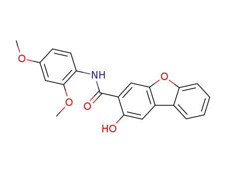 2-hydroxy-dibenzofuran-3-carboxylic acid-(2,4-dimethoxy-anilide)