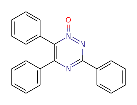 Molecular Structure of 745-28-8 (1,2,4-Triazine, 3,5,6-triphenyl-, 1-oxide)
