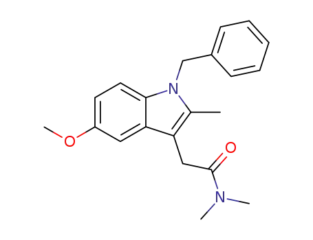 (1-benzyl-5-methoxy-2-methyl-indol-3-yl)-acetic acid dimethylamide