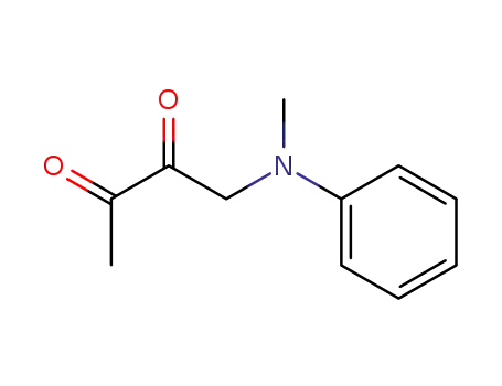 Molecular Structure of 5320-79-6 (1-N-Methylanilino-butan-dion-(2,3))